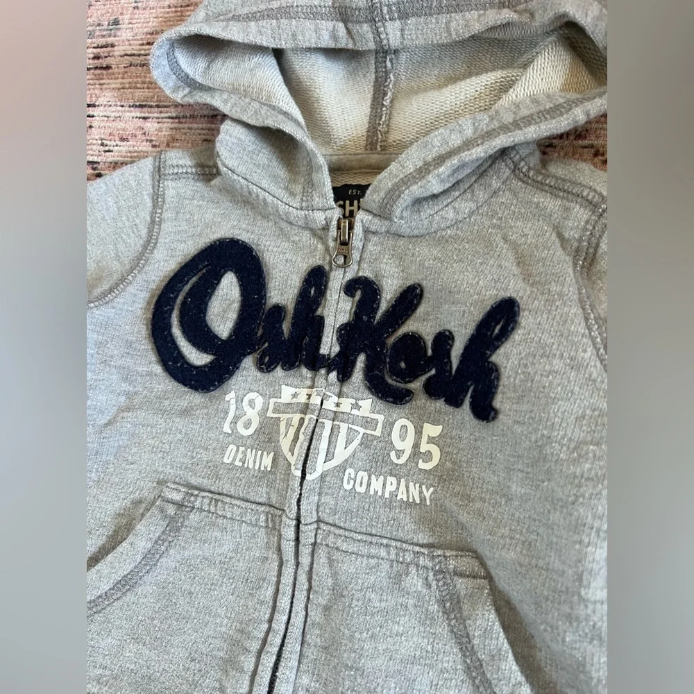 OshKosh B'gosh Gray Kids Hoodie